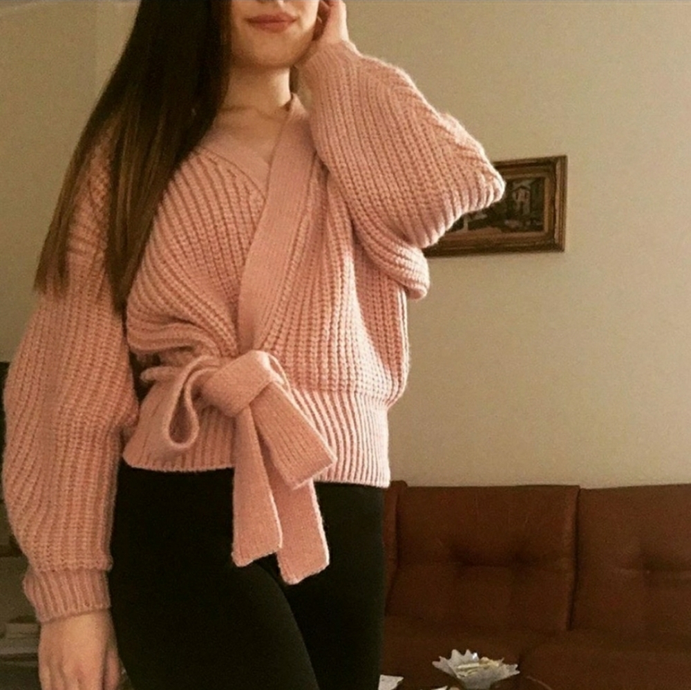 Zara cropped belted cardigan-blogger's fav_4